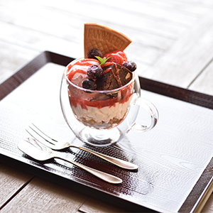 季節のおすすめフレーバーのサンデー